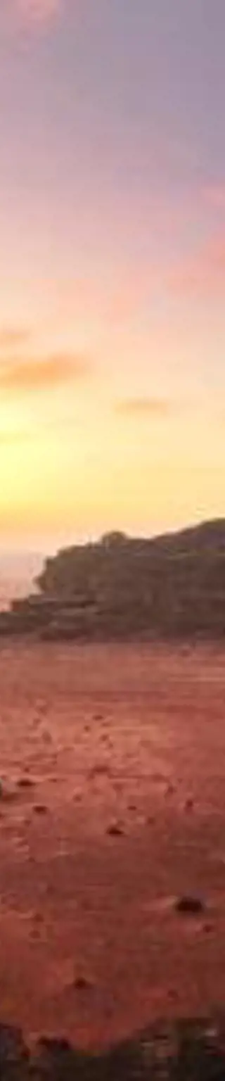Geniesse den Sonnenuntergang im Wadi Rum